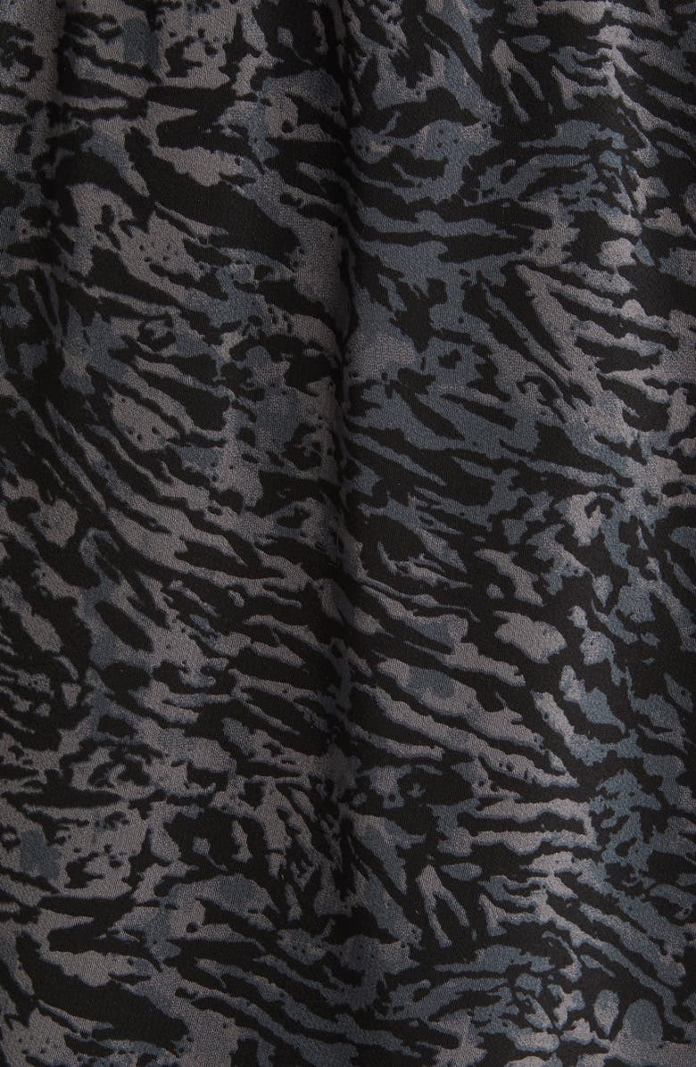 Rails Addison Smocked Animal Print Miniskirt, Alternate, color,