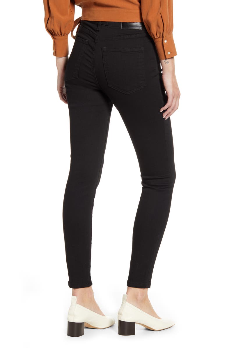 Everlane The Authentic Stretch High Rise Skinny Jeans, Alternate, color, 