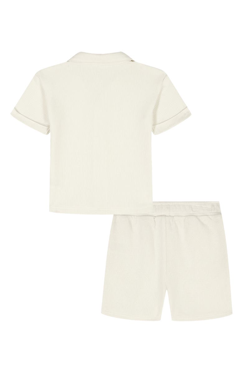 Calvin Klein Textured Woven Pajamas, Alternate, color, White