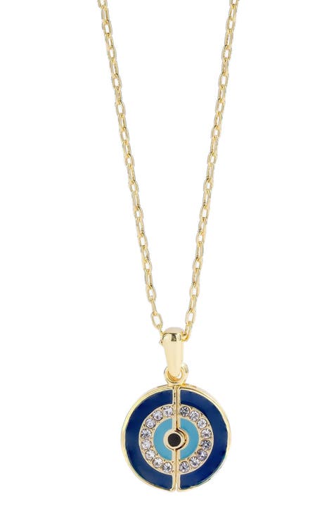 Evil Eye Mantra  Necklace