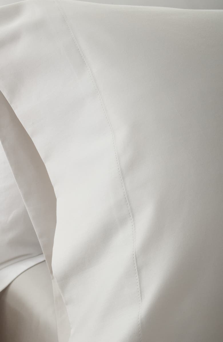 NORDSTROM RACK 460 Thread Count Cotton Sateen Sheet Set, Alternate, color, Grey Vapor