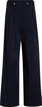 Veronica Beard Allman High Waist Wide Leg Pants