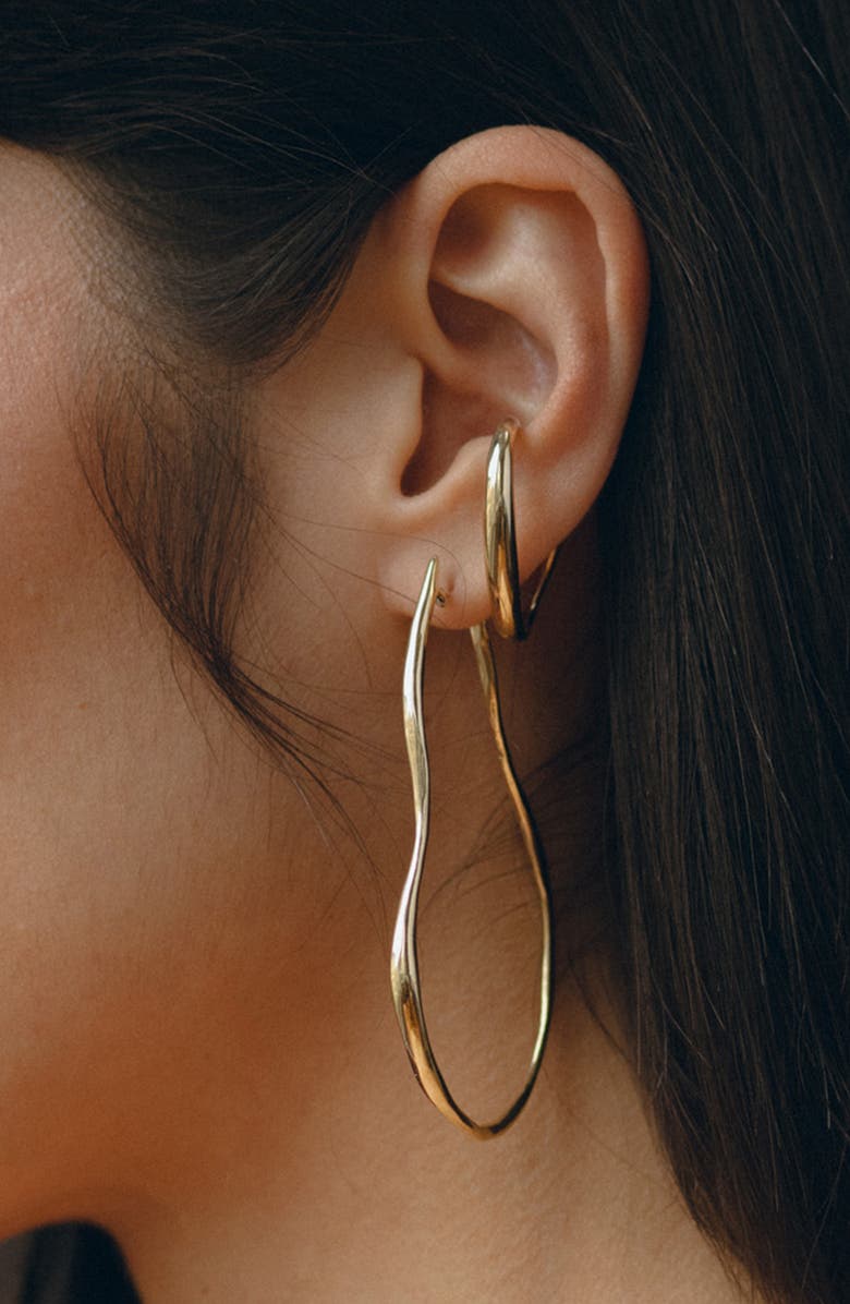 FARIS Hoop Ear Cuff, Alternate, color,