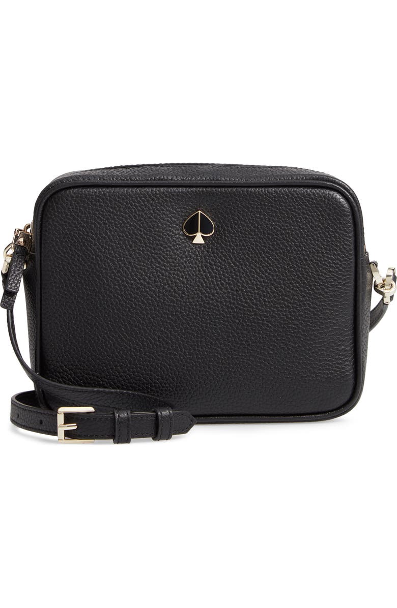Kate Spade New York medium polly leather camera bag, Main, color,