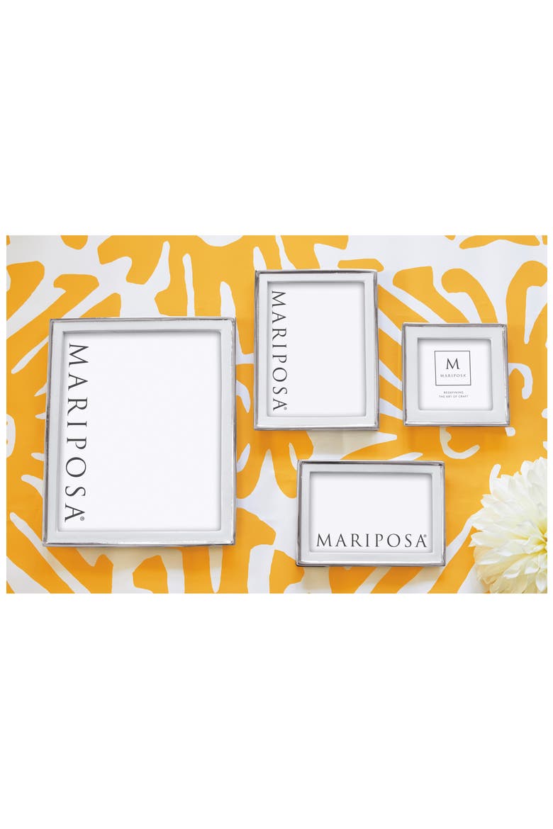 Signature Enamel Picture Frame, Alternate, color, WHITE