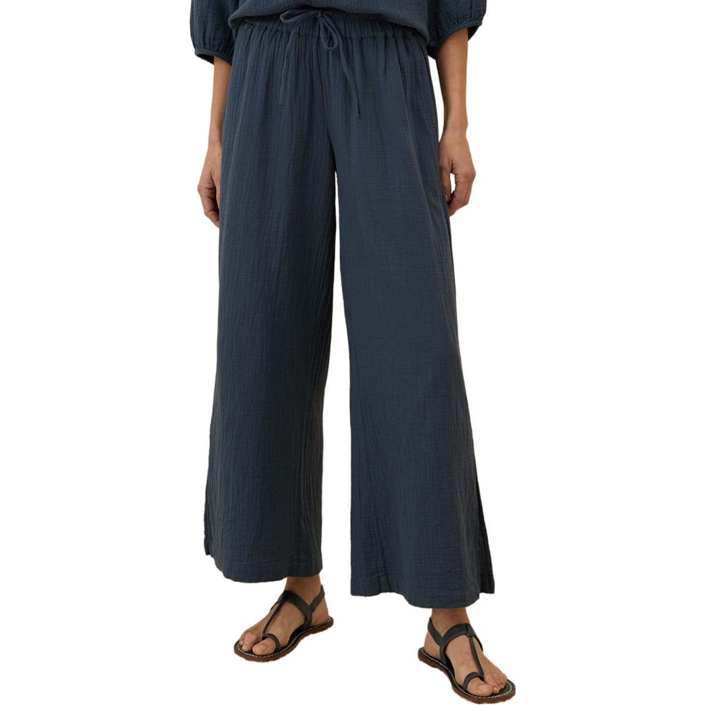 Pact Organic Cotton Coastal Double Gauze Split Hem Pant