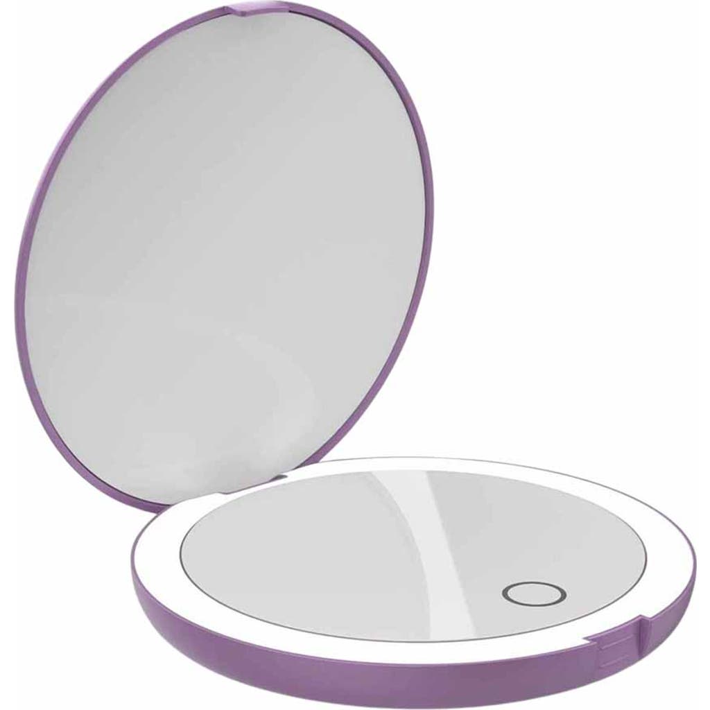 Luna London Compact Mirror In Lavender