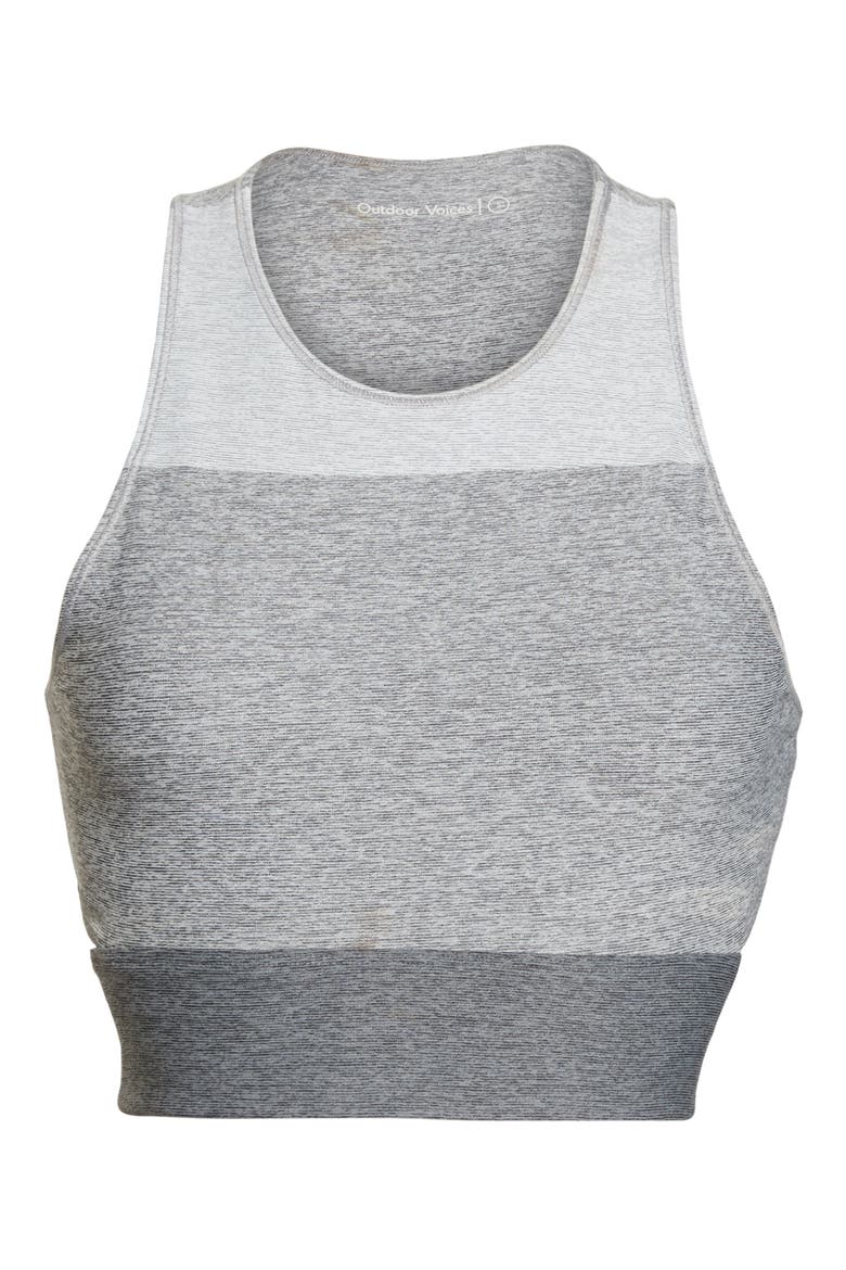Tri-Tone Slashback Crop Top, Alternate, color, DOVE/ ASH/ GRAPHITE