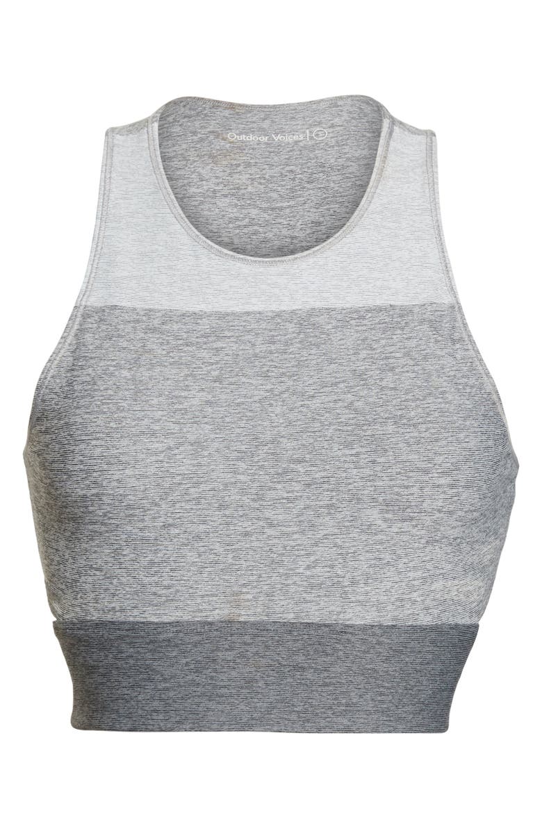 Outdoor Voices Tri-Tone Slashback Crop Top, Alternate, color,