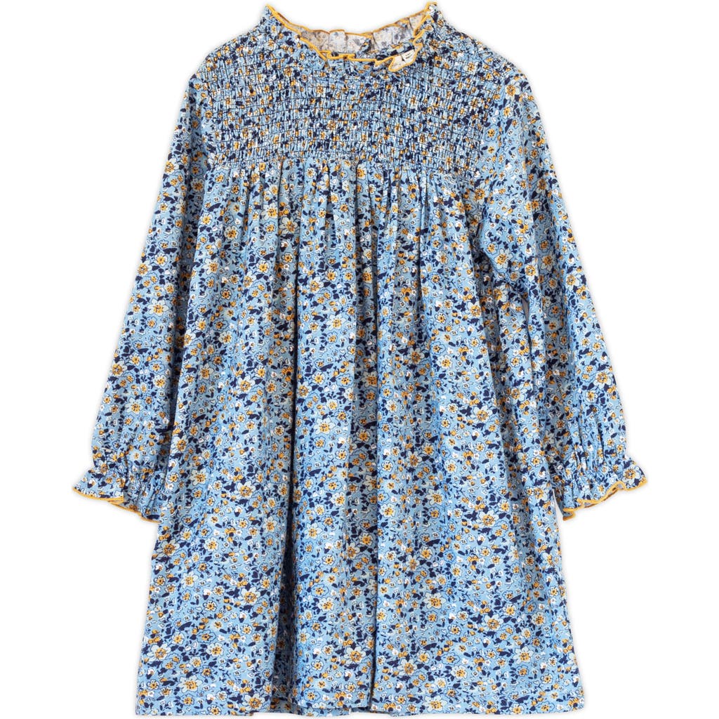 Beet World Little Kid Smocked Long Sleeves Dress