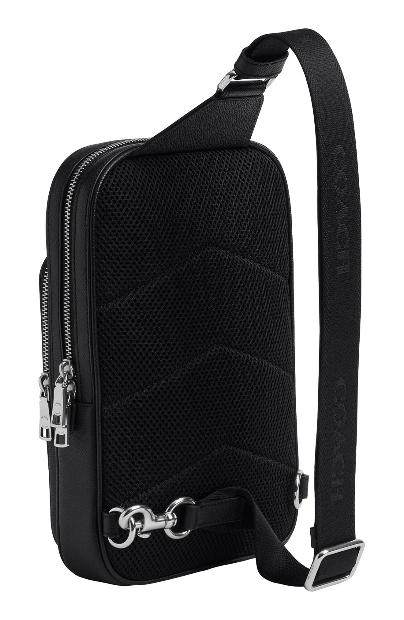 COACH Felix Leather Sling Bag, Alternate, color, 