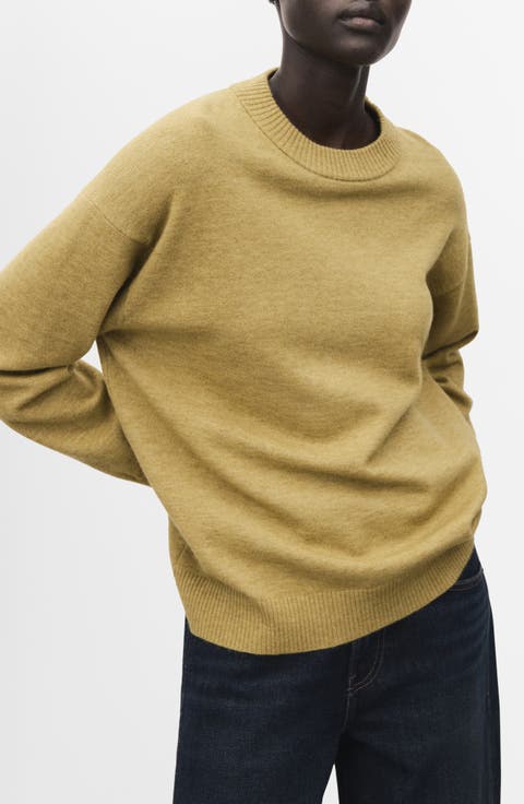 Oversize Crewneck Sweater (Regular & Plus)