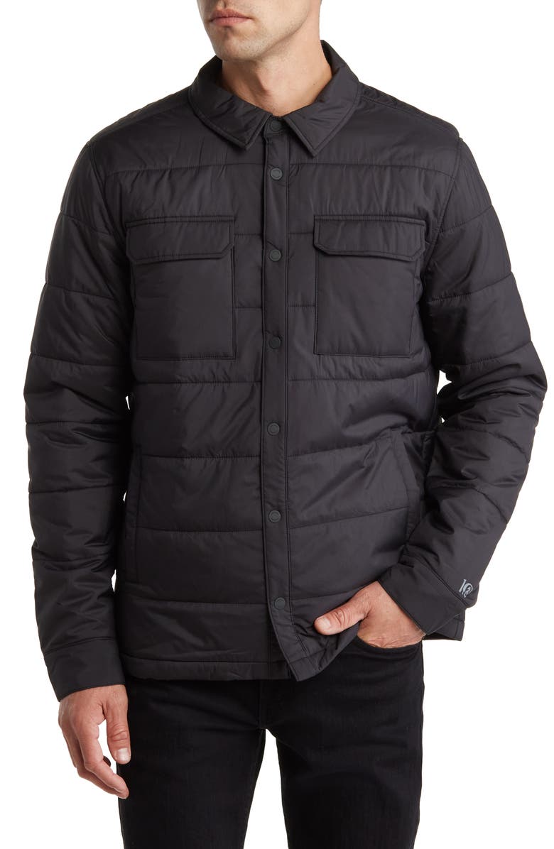 tentree Cloud Shell Shirt Jacket, Alternate, color, 