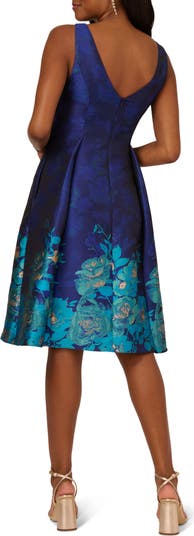 inscrire cut jacquard flare dress アンスクリア inscrire cut jacquard flare dress アンスクリア