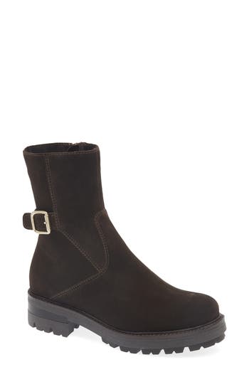 La Canadienne Carlisle Lug Sole Boot In Black