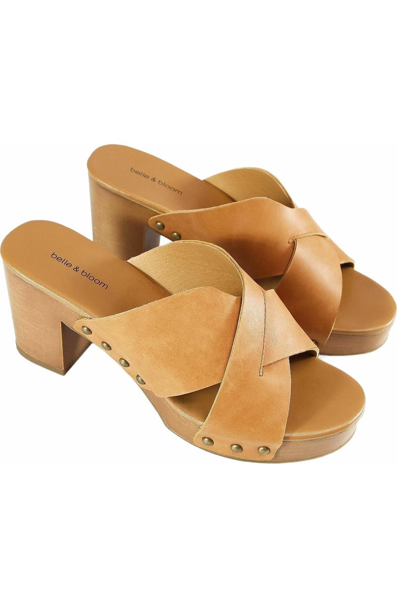 Belle & Bloom Midtown Clog Mule, Alternate, color, Tan