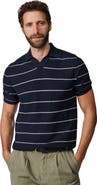 Aubin Alford Textured Cotton Polo Shirt