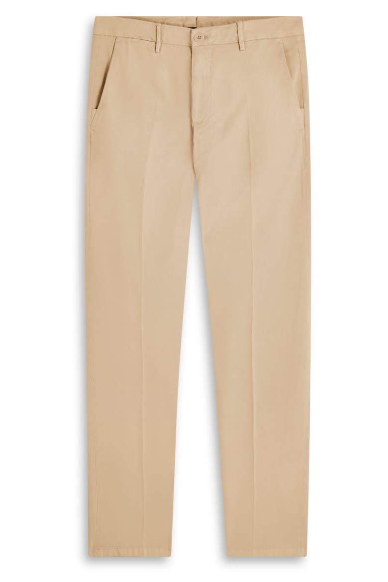 Flat Front Stretch Chinos, Alternate, color, SAND