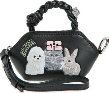 ハンドバッグ GANNI NANO BOU ANIMALS HANDBAG Ganni Nano Bou Animal Handbag | Nordstrom