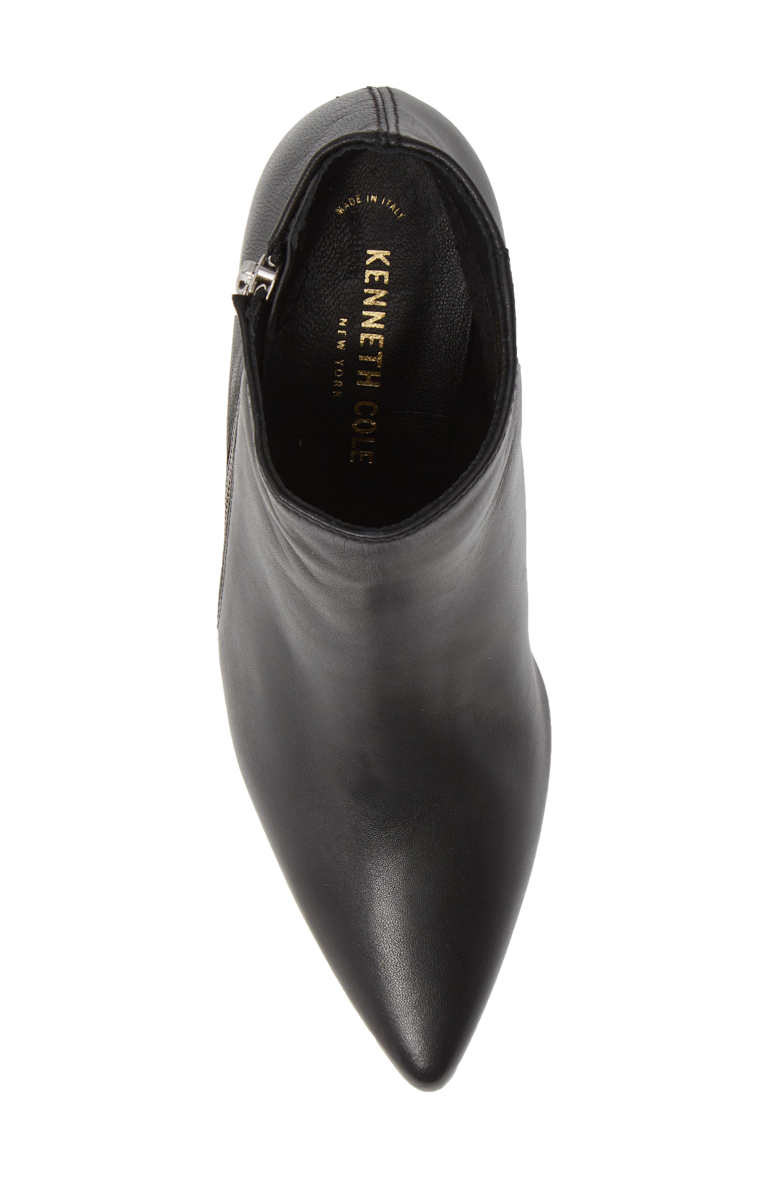 Hayes Bootie, Alternate, color, BLACK LEATHER