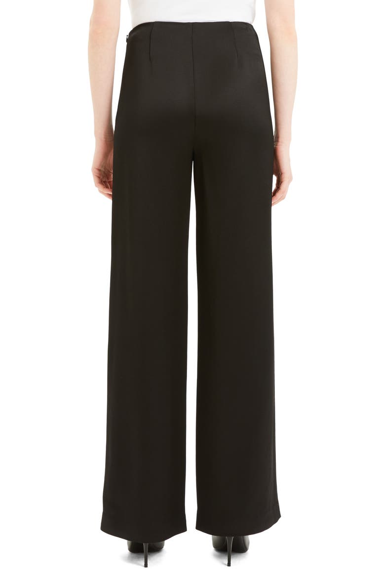 Clean Wide Leg Pants, Alternate, color, BLACK