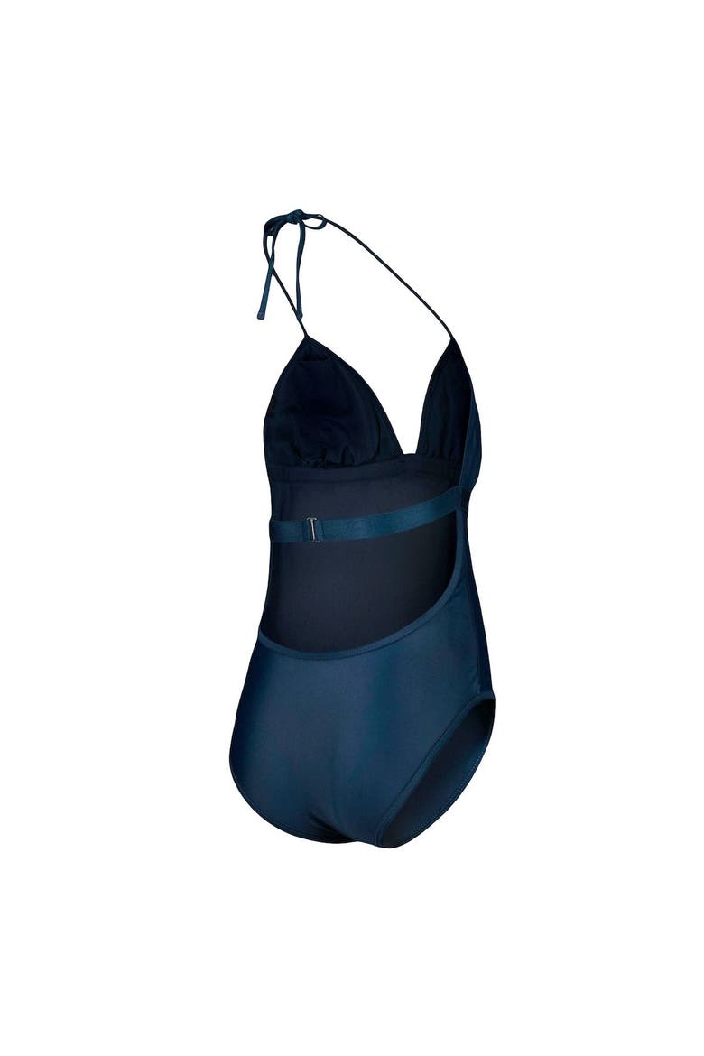 Women's G-III 4Her by Carl Banks Navy Boston Red Sox Full Count One-Piece Swimsuit, Alternate, color, Navy