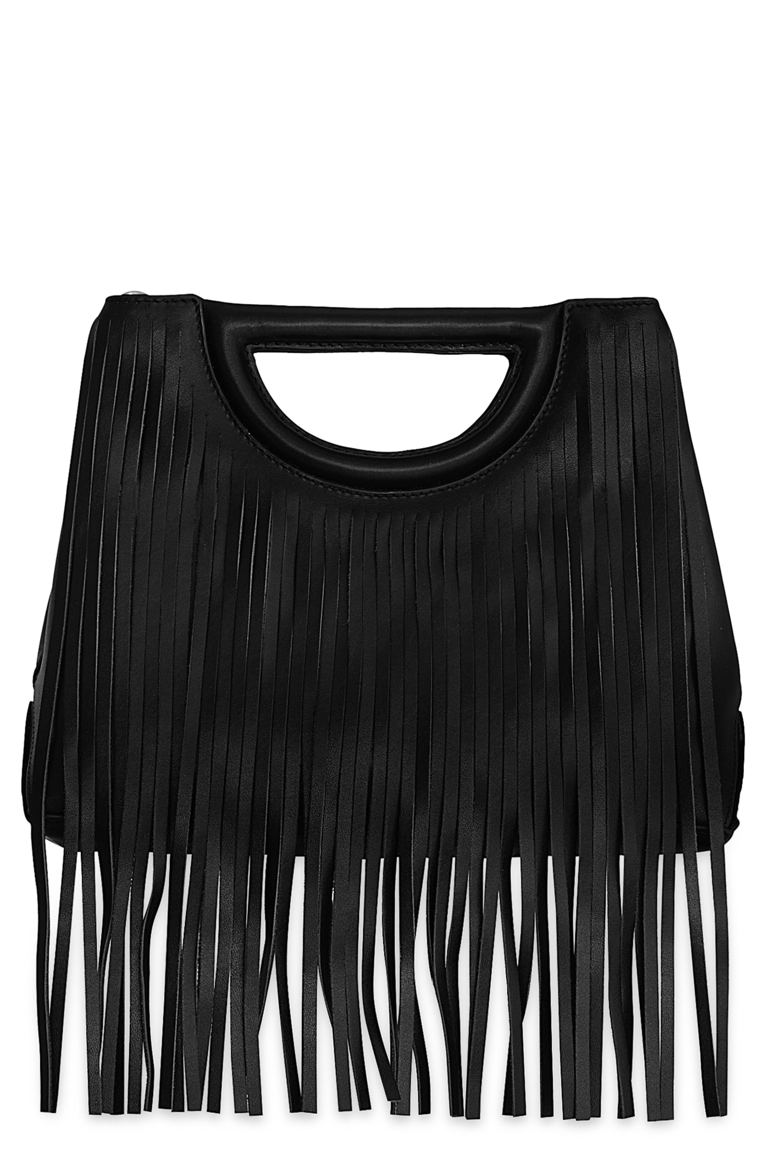 Rebecca Minkoff Frankie Fringe Leather Crossbody Bag