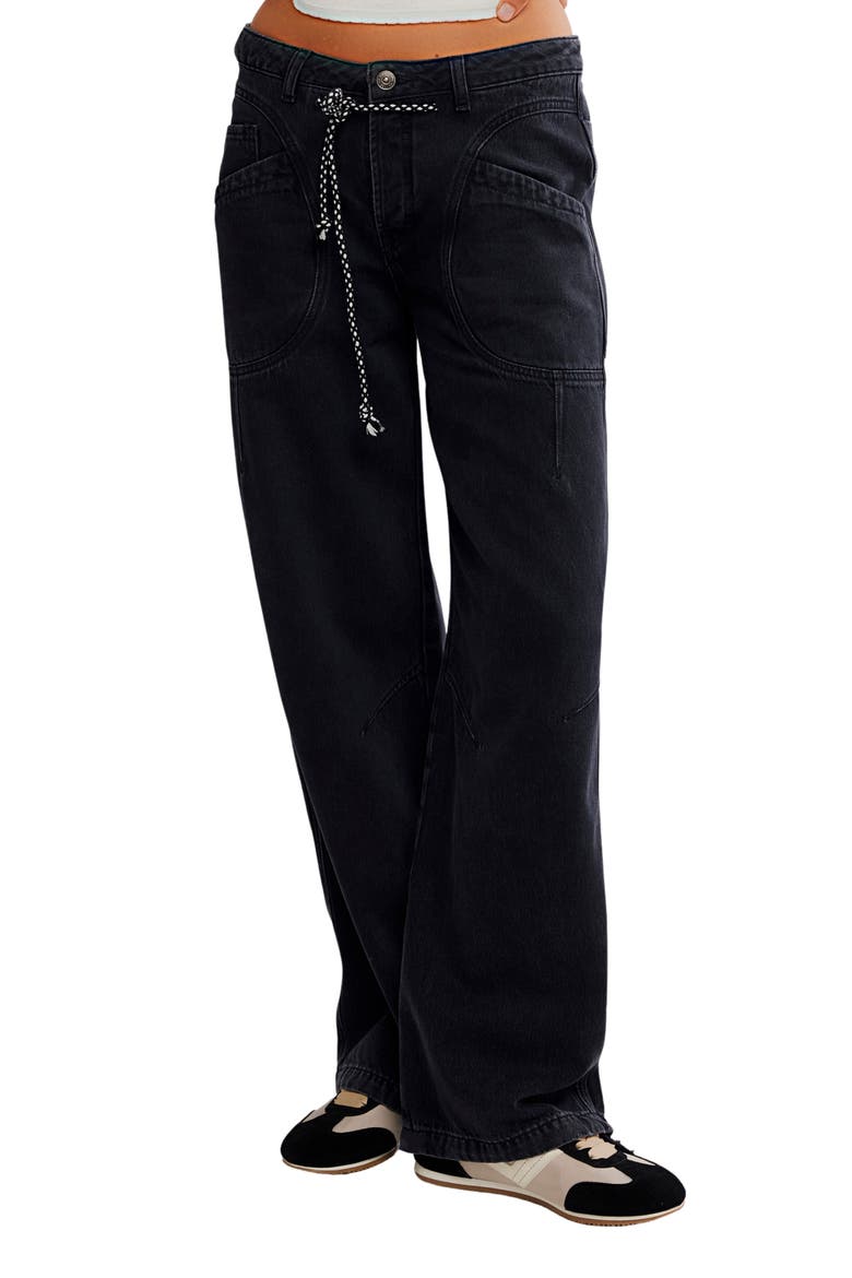 Love Language Wide Leg Jeans, Main, color, HIDEAWAY