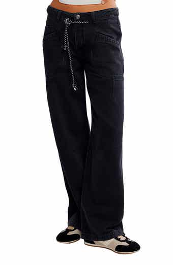 Free People Love Language Wide Leg Jeans