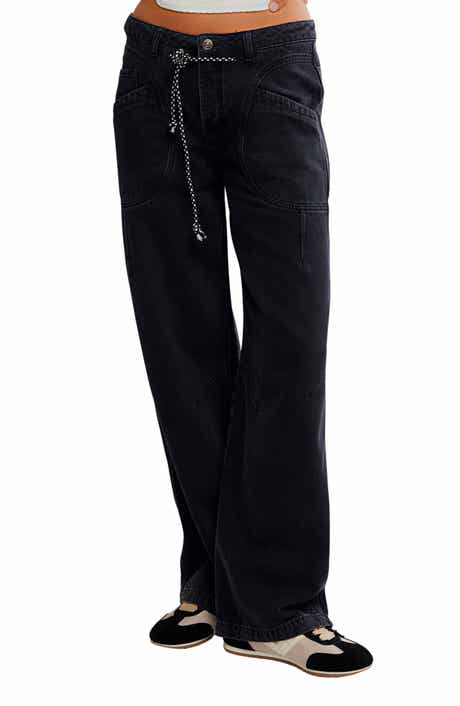 Free People Love Language Wide Leg Jeans