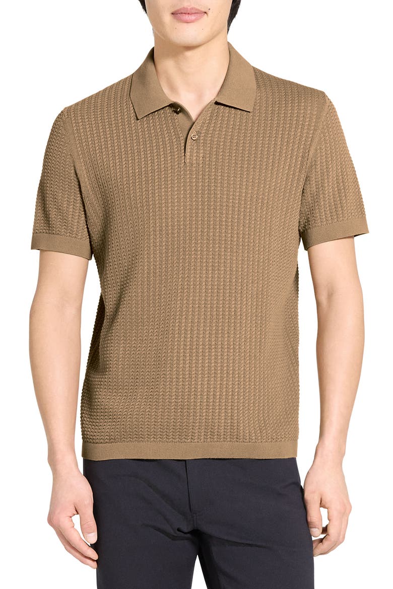Tactile Cotton Polo, Main, color, FRESH KHAKI - 2QH