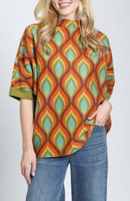 APNY Mod Squad Mock Neck Sweater