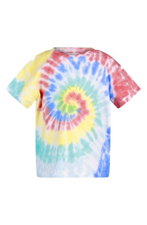 Kids' Tie Dye Cotton T-Shirt (Toddler, Little Kid & Big Kid)