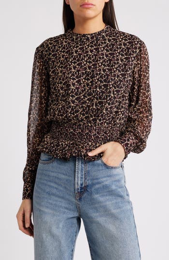 Shop Cleobella Noreen Print Ruffle Top