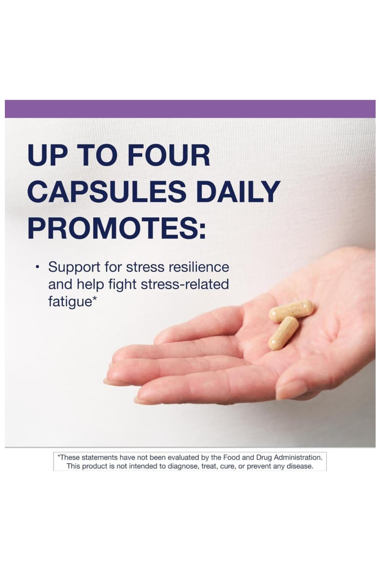 Adreset Adaptogen Stress Relief and Energy Support Formula 180 Capsules, Alternate, color, None
