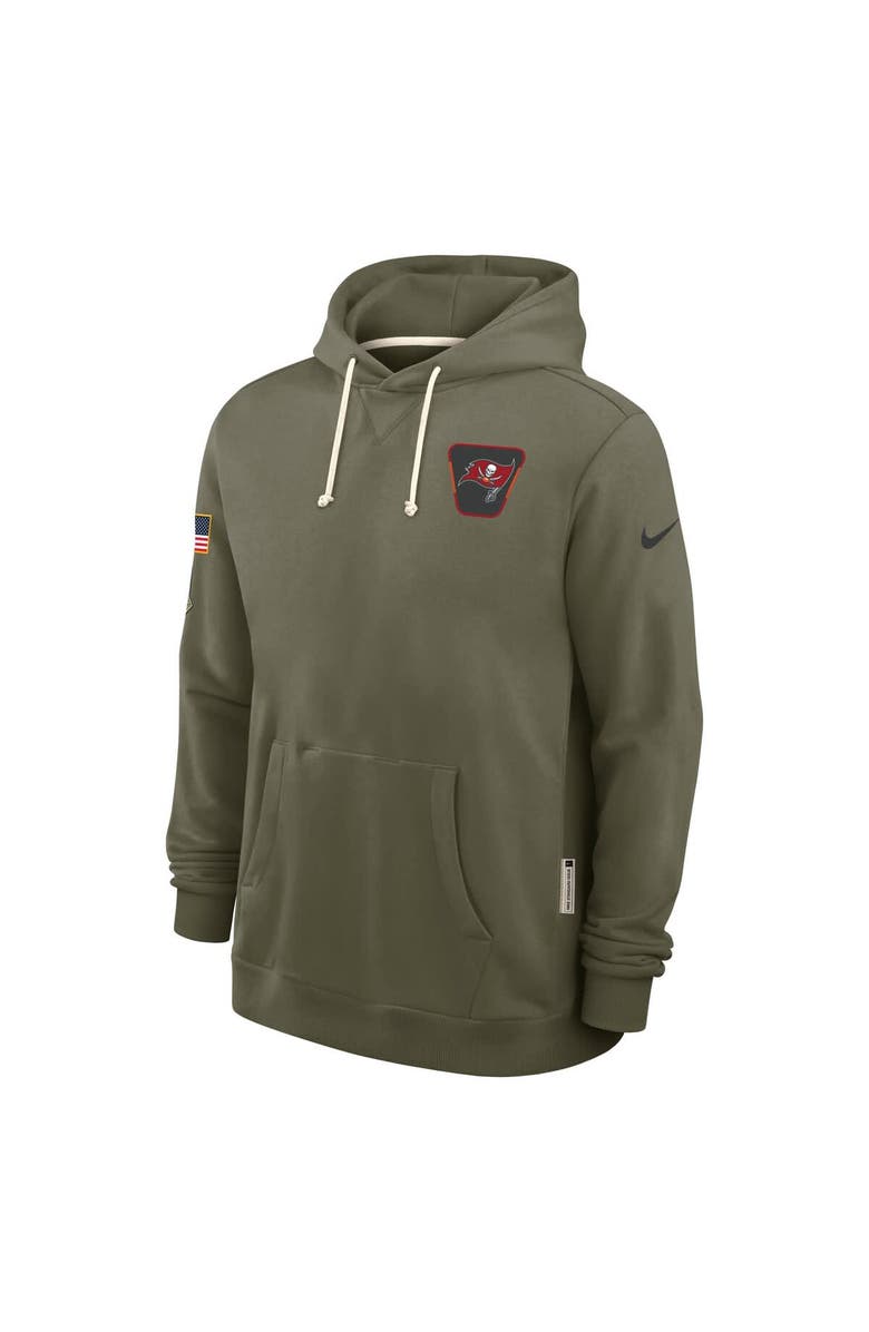 Nike Men's Nike Olive Tampa Bay Buccaneers 2025 Salute to Service Sideline Standard Issue Dri-FIT Hoodie, Alternate, color, Olive