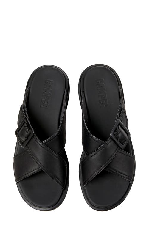 Camper Edy Slide Sandal In Black