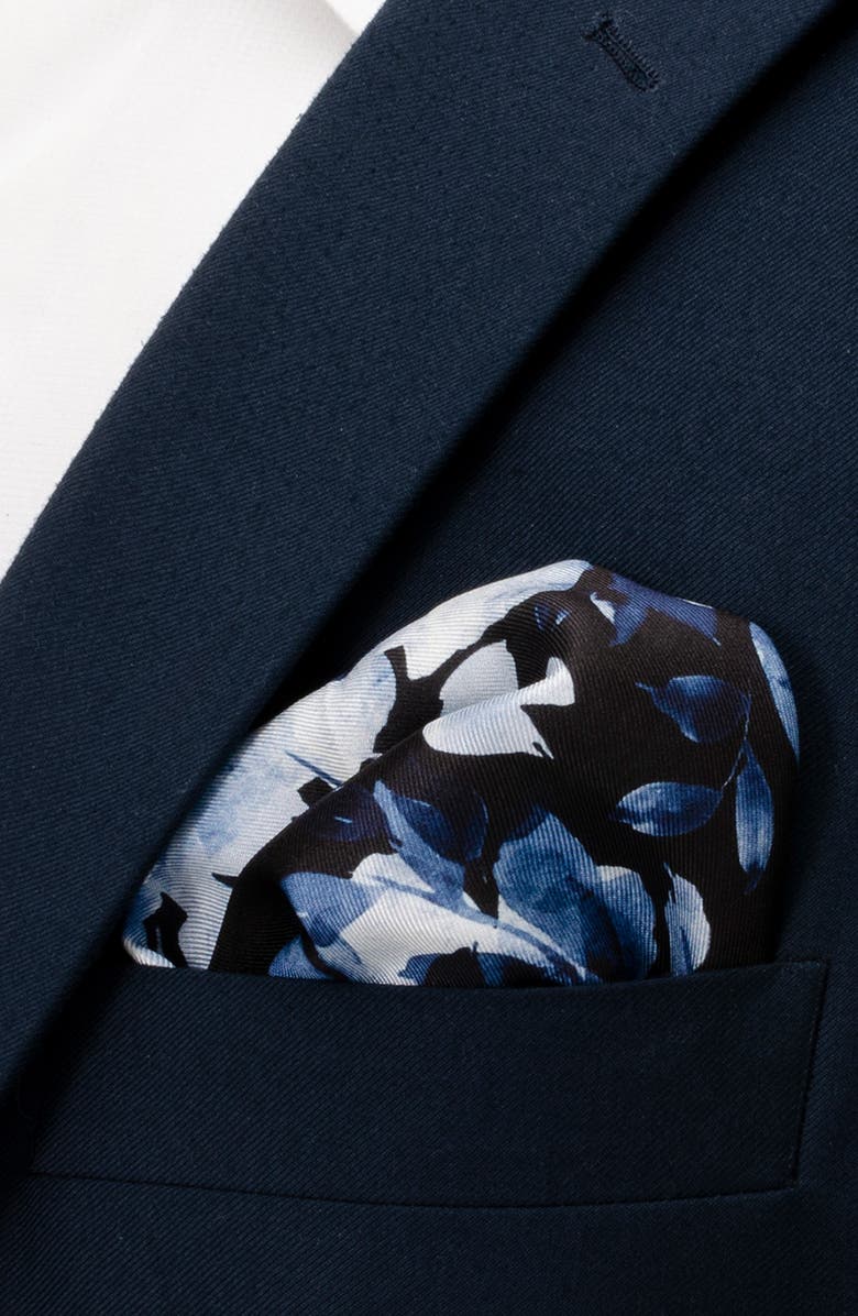 Cufflinks, Inc. Floral Silk Tie & Pocket Square, Alternate, color,