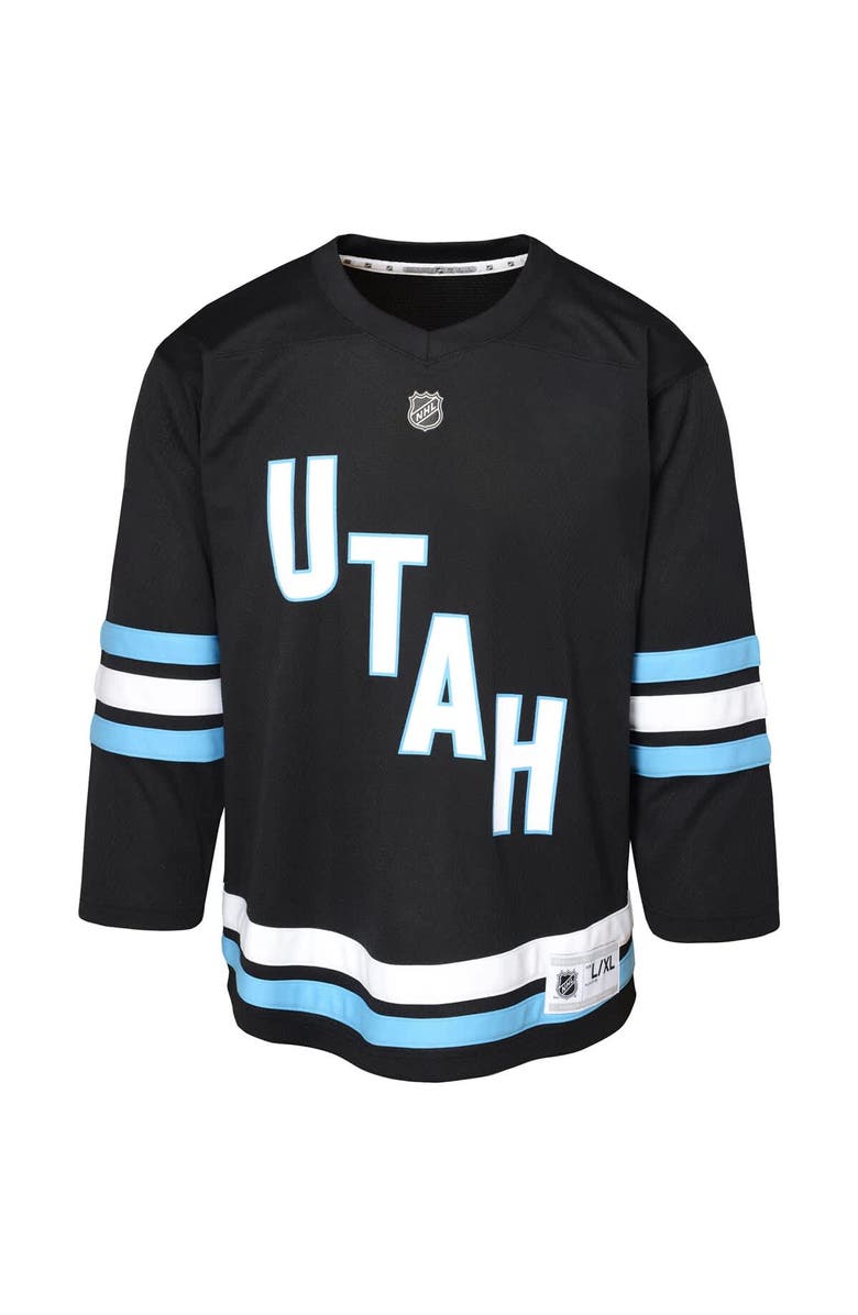 Outerstuff Toddler  Black Utah Hockey Club Replica Jersey, Alternate, color, 