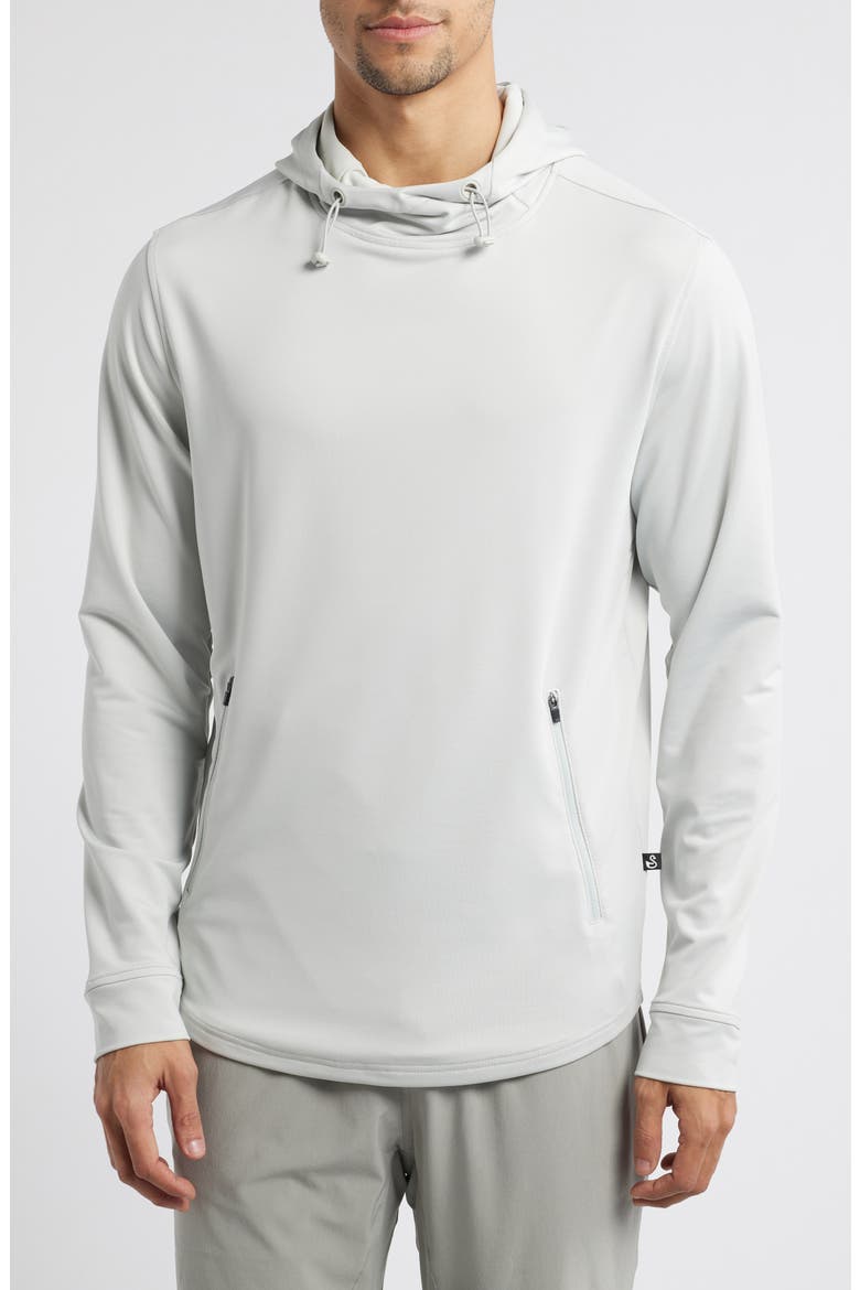 Ivy Golf Hoodie, Main, color, GLACIER