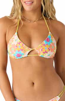 O'Neill Brasilia Floral Madrid Reversible Bikini Top