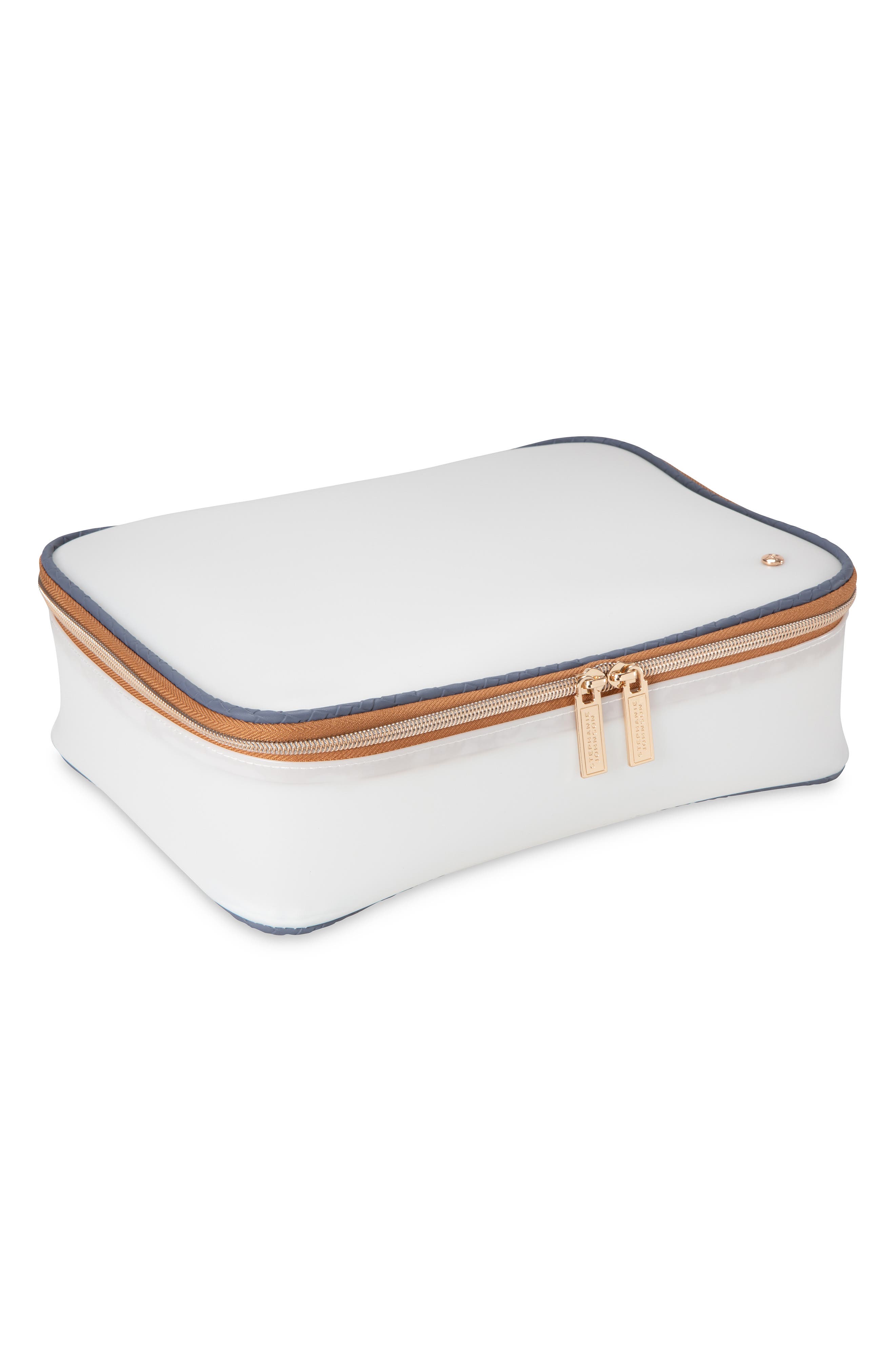 Stephanie Johnson Miami Ultramarine Jumbo Makeup Case In Blue