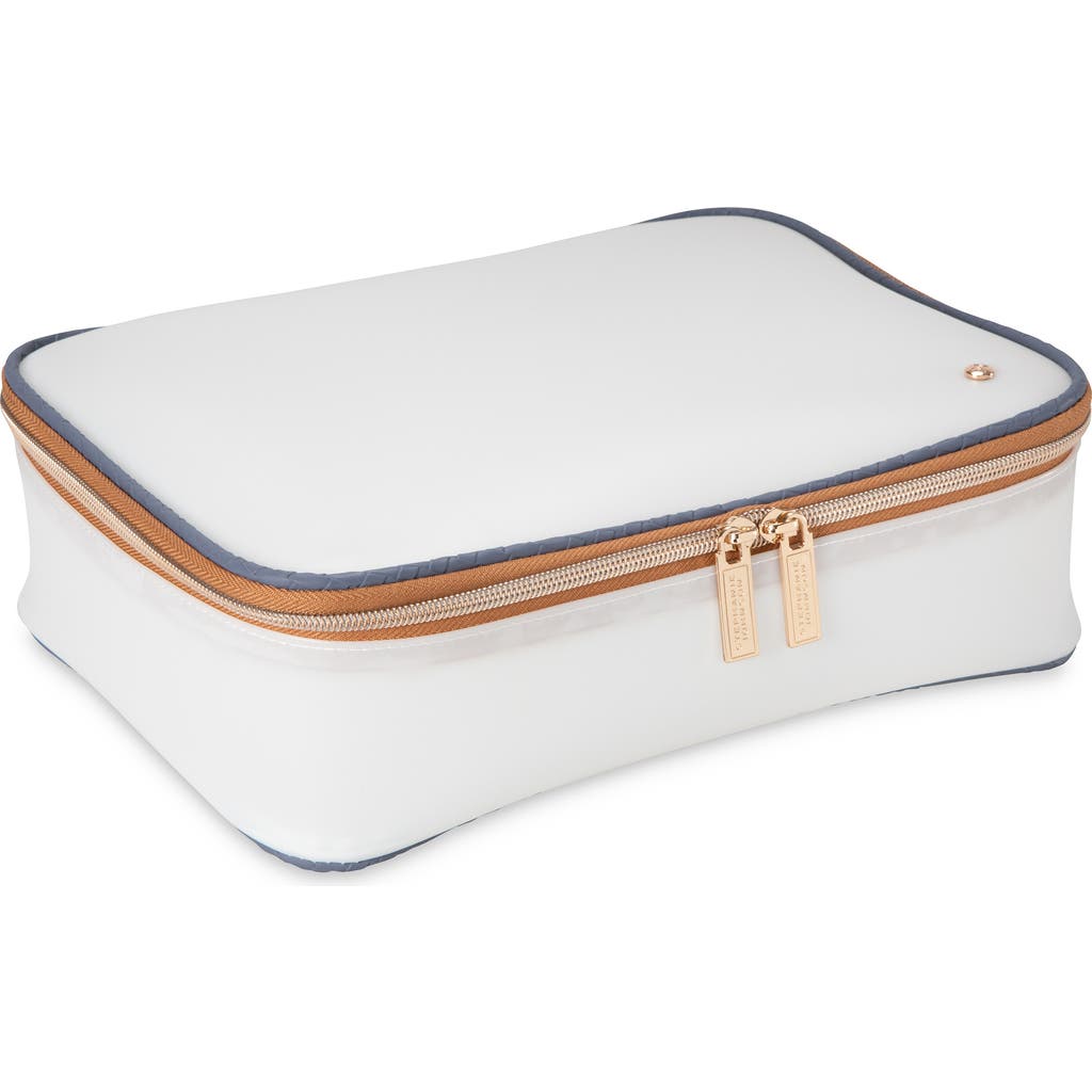 Stephanie Johnson Miami Ultramarine Jumbo Makeup Case In Blue