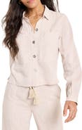 NIC+ZOE Rumba Linen Blend Shirt Jacket