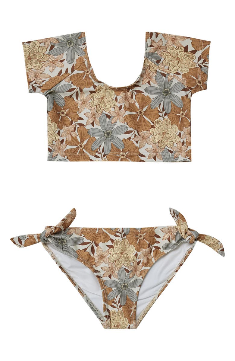 Rylee + Cru Rashguard Two-Piece Swimsuit, Main, color,