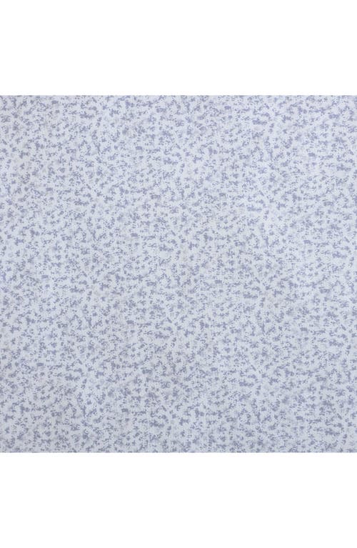 Calvin Klein Abstract Ditsy Floral 300 Thread Count Sateen Sheet Set In Ice Blue