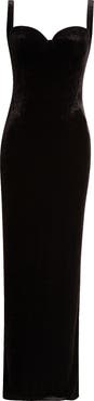 Balenciaga Velvet Gown