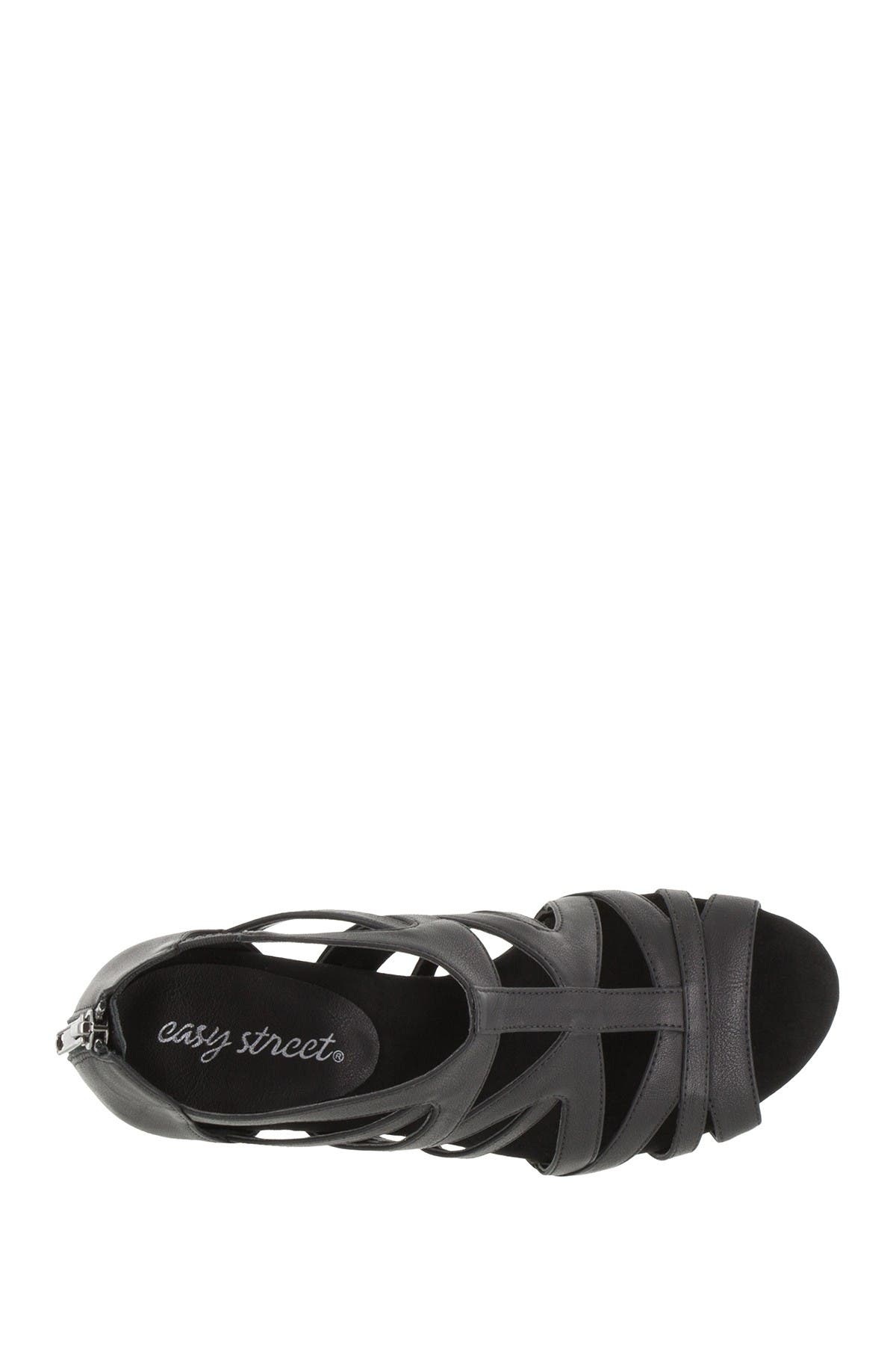 EASY STREET Amaze Caged Heeled Sandal - Multiple Widths Available, Alternate, color, 