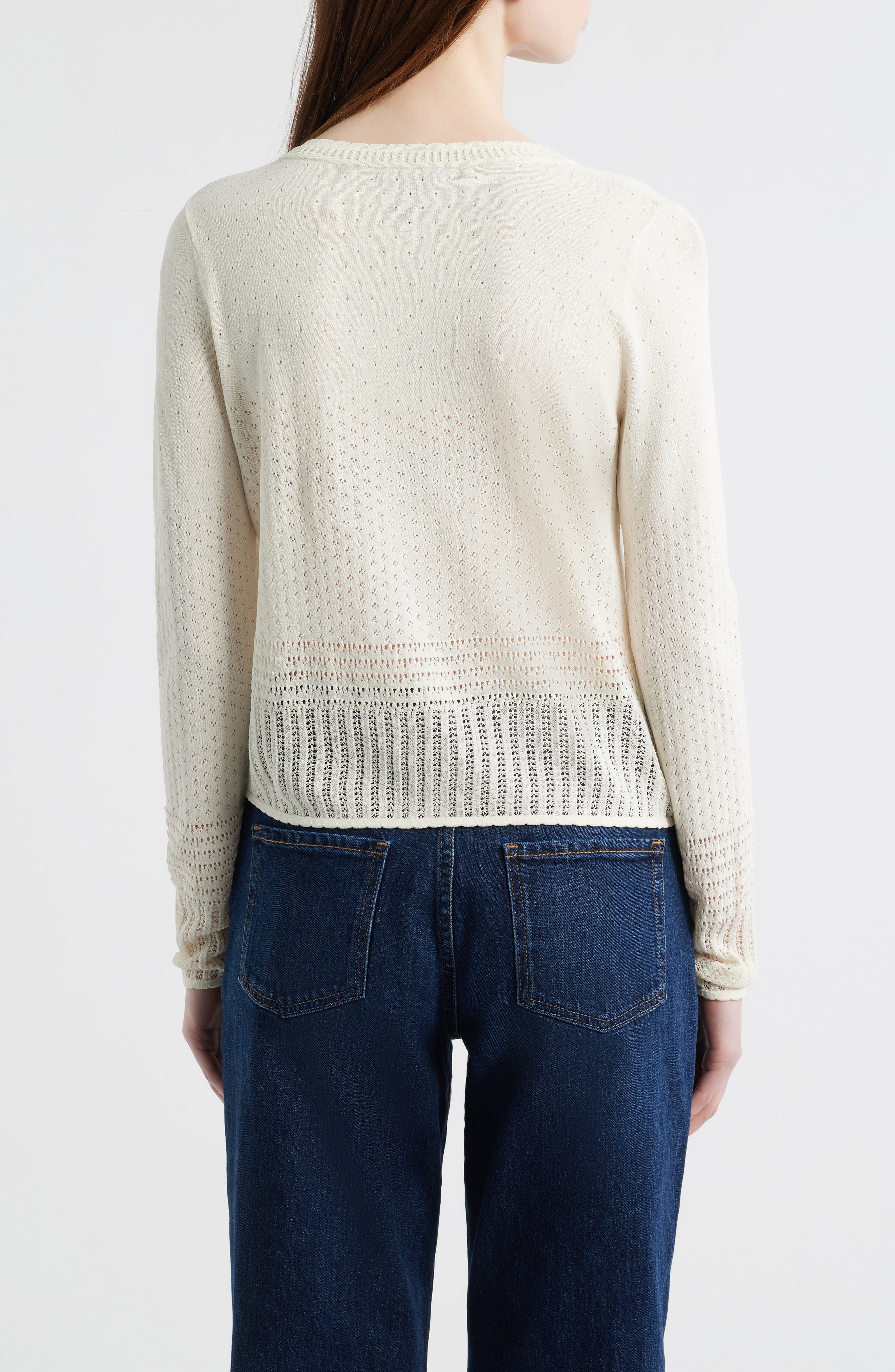 Michelle Pointelle Cardigan - image 4