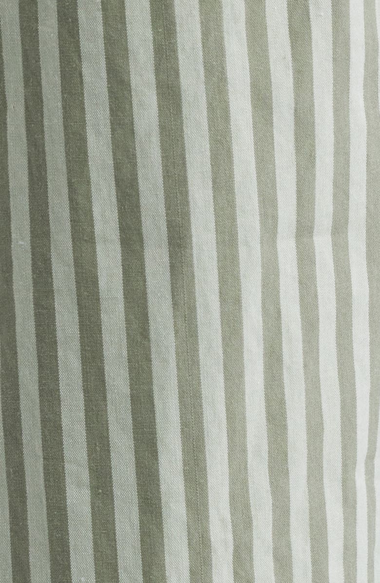 BDG Urban Outfitters Joey Stripe Cotton Drawstring Waist Pants, Alternate, color, Green